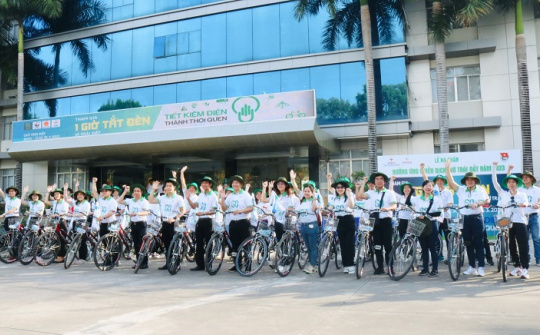 EVNGENCO2 lan tỏa thông điệp Tiết kiệm điện bảo vệ môi trường