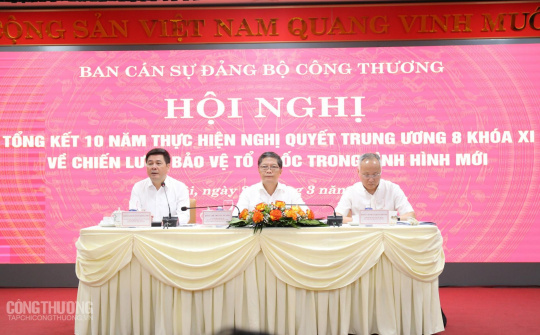 Tổng kết 10 năm thực hiện Nghị quyết Trung ương về bảo vệ Tổ quốc trong tình hình mới