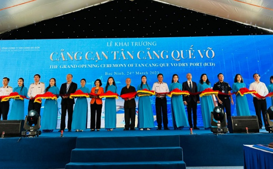 Phát triển Tân Cảng Quế Võ trở thành cảng đích khu vực phía Bắc