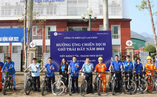 PC Lai Châu: Hưởng ứng chiến dịch “Giờ trái đất năm 2023”