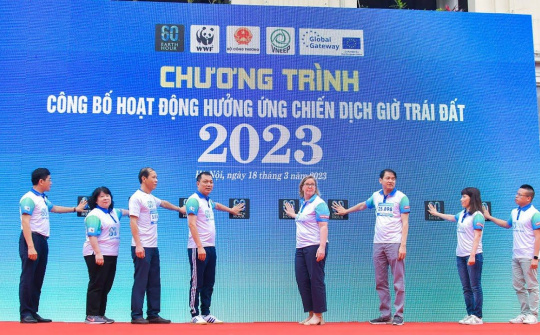 [VIDEO REVIEW] Chương trình công bố các hoạt động hưởng ứng chiến dịch Giờ Trái đất năm 2023 và Phát động giải chạy hưởng ứng chiến dịch Giờ Trái đất 2023