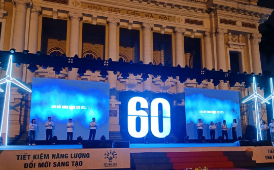 Giờ Trái đất 2023: Cả nước tiết kiệm được 298.000 kWh