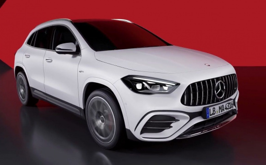 Chi tiết bản nâng cấp mới của Mercedes GLA facelift 2023
