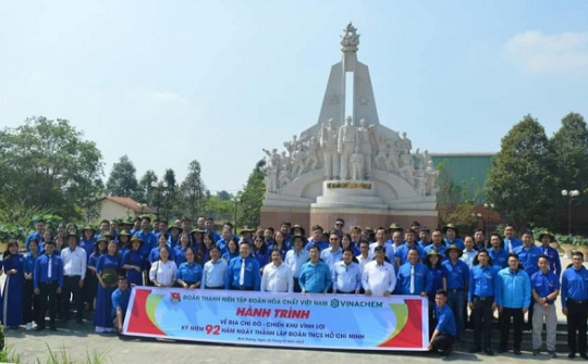 Tuổi trẻ Vinachem: Sôi nổi hoạt động kỷ niệm ngày Thành lập Đoàn