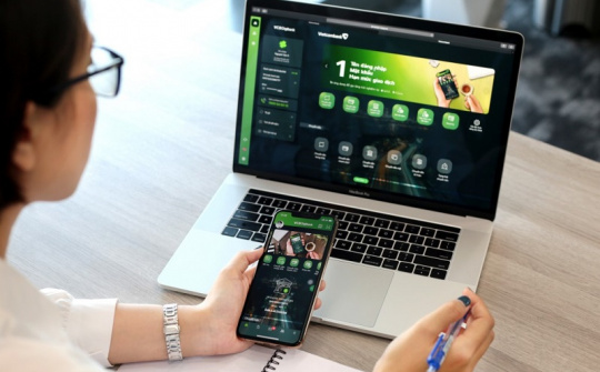 Vietcombank triển khai giải pháp thanh toán chạm trên di động