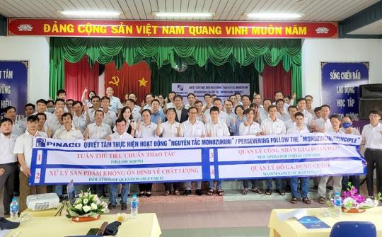 PINACO áp dụng nguyên tắc Monozukuri vào sản xuất pin ắc quy