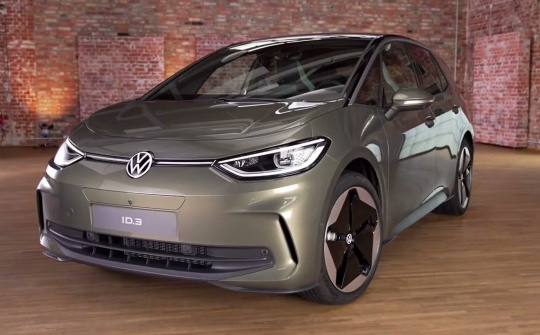 Volkswagen ID 3 facelift 2023 chính thức được ra mắt