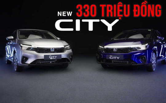 Chi tiết Honda City 2023 vừa ra mắt, giá từ 330 triệu đồng