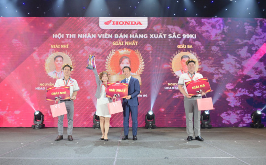 Honda Việt Nam: Chung kết Hội thi "Nhân viên bán hàng xuất sắc 99Ki"