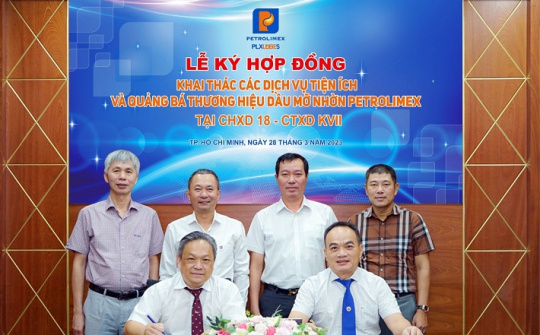 Petrolimex Sài Gòn và PLC hợp tác kinh doanh dịch vụ tiện ích tại hệ thống cửa hàng xăng dầu