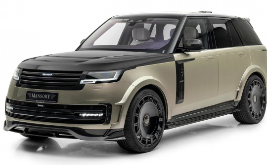 Range Rover 2023 trông thế nào qua "bàn tay" của hãng độ Mansory?