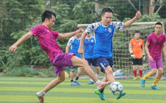 Giải bóng đá MOIT League 2023 đi qua nửa chặng đường