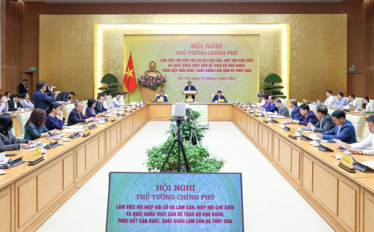 Kịp thời tháo gỡ khó khăn cho doanh nghiệp, thúc đẩy xuất khẩu thủy sản, lâm sản