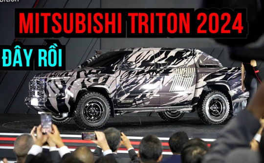Xem trước thiết kế của Mitsubishi Triton thế hệ mới vừa ra mắt