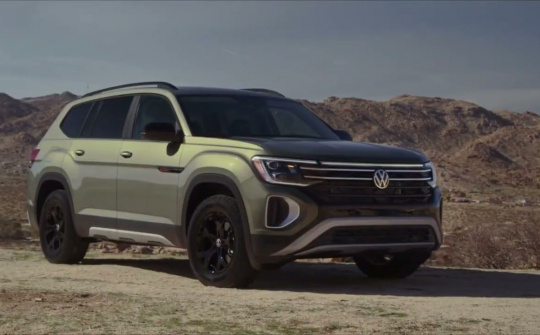 Volkswagen Atlas Peak Edition 2024: Nội thất cao cấp, kiểu dáng độc đáo