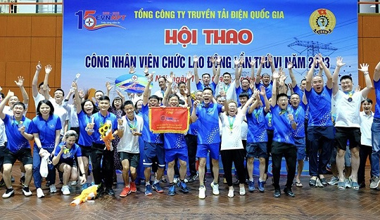 Hội thao EVNNPT lần thứ VI, năm 2023: Ngày hội của người lao động