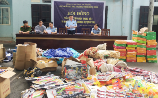 Cục Quản lý thị trường Hưng Yên: Quyết tâm giữ sạch thị trường