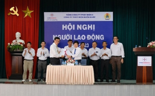 Công ty Thủy điện Buôn Kuốp tổ chức Hội nghị Người lao động năm 2023