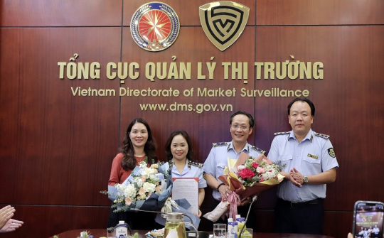 Tổng cục Quản lý thị trường có 2 tân Vụ trưởng
