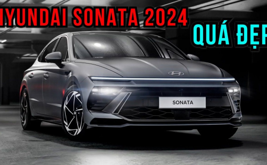 Chi tiết Hyundai Sonata 2024: Đẹp như xe sang, 5 tùy chọn động cơ