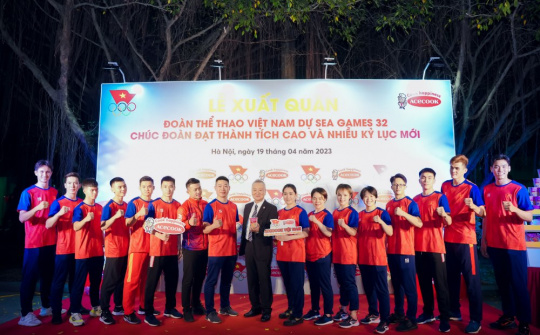 Acecook Việt Nam đồng hành cùng đoàn thể thao Việt Nam tại SEA Games 32