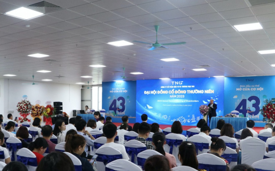 ĐHĐCĐ Dệt may TNG: Mục tiêu doanh thu 2023 tương đương năm ngoái, chốt chia cổ tức tỷ lệ 16%