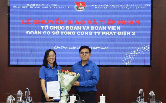 Chuyển giao Đoàn Thanh niên EVNGENCO2 về trực thuộc Đoàn Thanh niên EVN