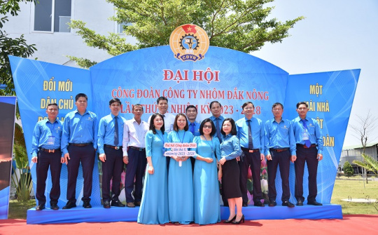 Công đoàn Công ty Nhôm Đắk Nông tổ chức Đại hội lần thứ II