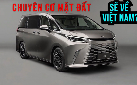 Khám phá "Chuyên cơ mặt đất" Lexus LM thế hệ mới vừa ra mắt