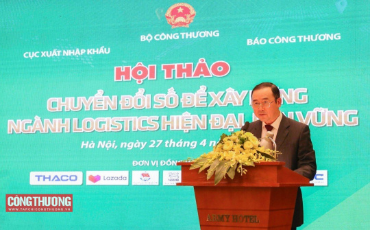 Đẩy mạnh chuyển đổi số để xây dựng ngành logistics hiện đại, bền vững