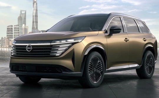 Xem nhanh bản Concept của Nissan Pathfinder 2024
