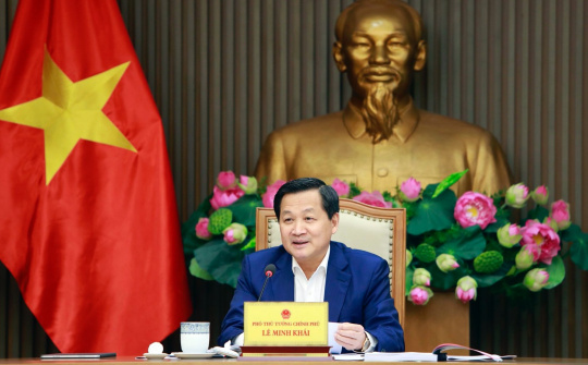 Phó Thủ tướng Lê Minh Khái họp về Đề án cơ cấu lại Tập đoàn Công nghiệp Than – Khoáng sản Việt Nam