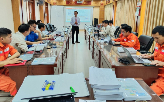 Thủy điện Trung Sơn tổ chức đào tạo chuyên đề về chuyển đổi số