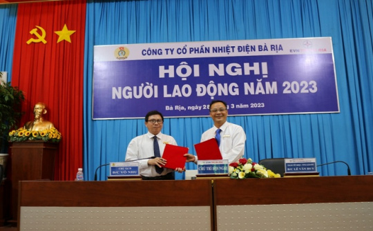 Nhiệt điện Bà Rịa tổ chức thành công Hội nghị người lao động năm 2023