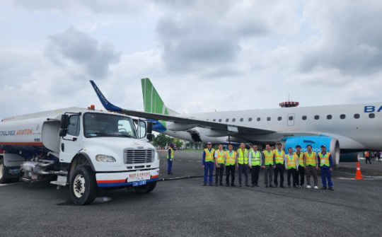 Petrolimex Aviation chính thức cung cấp nhiên liệu hàng không Jet A-1 tại Cảng Hàng không Cà Mau