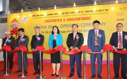 Hơn 1.300 đơn vị tham gia triển lãm SaigonTex & SaigonFabric 2023