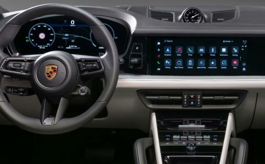 Porsche Cayenne 2024 lộ thiết kế nội thất mới hoàn toàn