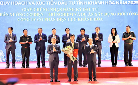 PC Khánh Hòa được UBND tỉnh trao Giấy chứng nhận đầu tư 02 dự án