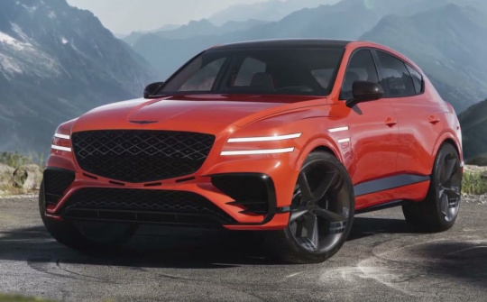 Genesis GV80 Coupe Concept - SUV Hàn chất chơi mới ra mắt