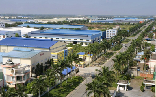 Sau điều chỉnh, Khu công nghiệp Đức Hòa 1 (Long An) có quy mô sử dụng đất hơn 257 ha
