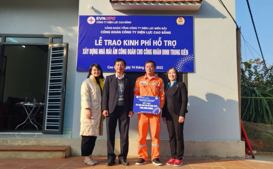 Gần 300 đoàn viên Công đoàn Điện lực Việt Nam hạnh phúc dưới mái ấm Công đoàn