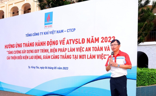 PV GAS phát động Tháng Công nhân - Tháng hành động về ATVSLĐ