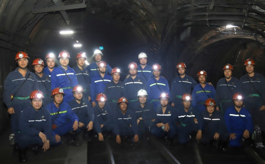 Than Dương Huy hoàn thành công trình Ngầm trục tải thông gió