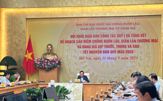 Ban chỉ đạo 389 Quốc gia giao ban công tác chống buôn lậu, gian lận thương mại và hàng giả quý I/2023