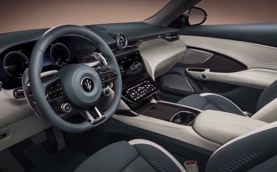 Ngắm nội thất "sang chảnh" của mẫu xe điện Maserati GranTurismo Folgore GT