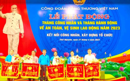 Công đoàn VNSTEEL: Vinh danh những an toàn vệ sinh viên dịp Tháng Công nhân
