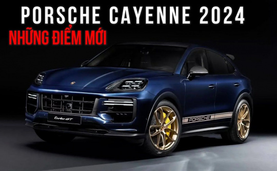 "Điểm danh" những điểm mới của Porsche Cayenne 2024 vừa ra mắt