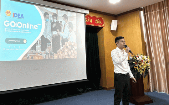 Bắc Giang: Hỗ trợ hợp tác xã địa phương phát triển sản phẩm qua thương mại điện tử