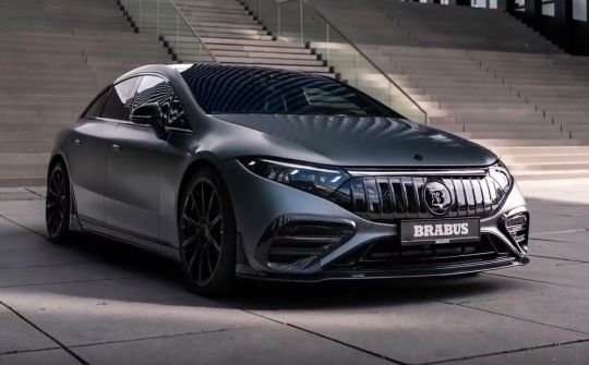 MercedesAMG EQS 53 được nâng cấp bởi hãng độ Brabus