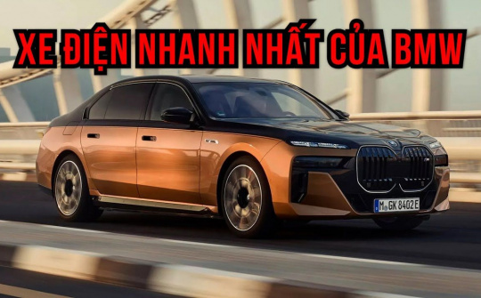 Chi tiết BMW i7 M70 xDrive 2024 vừa ra mắt, mẫu xe điện nhanh nhất của thương hiệu xứ Bavaria